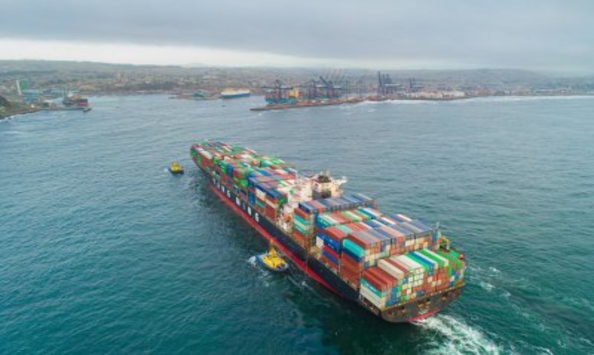 Puerto San Antonio incrementó un 14% las recaladas de naves