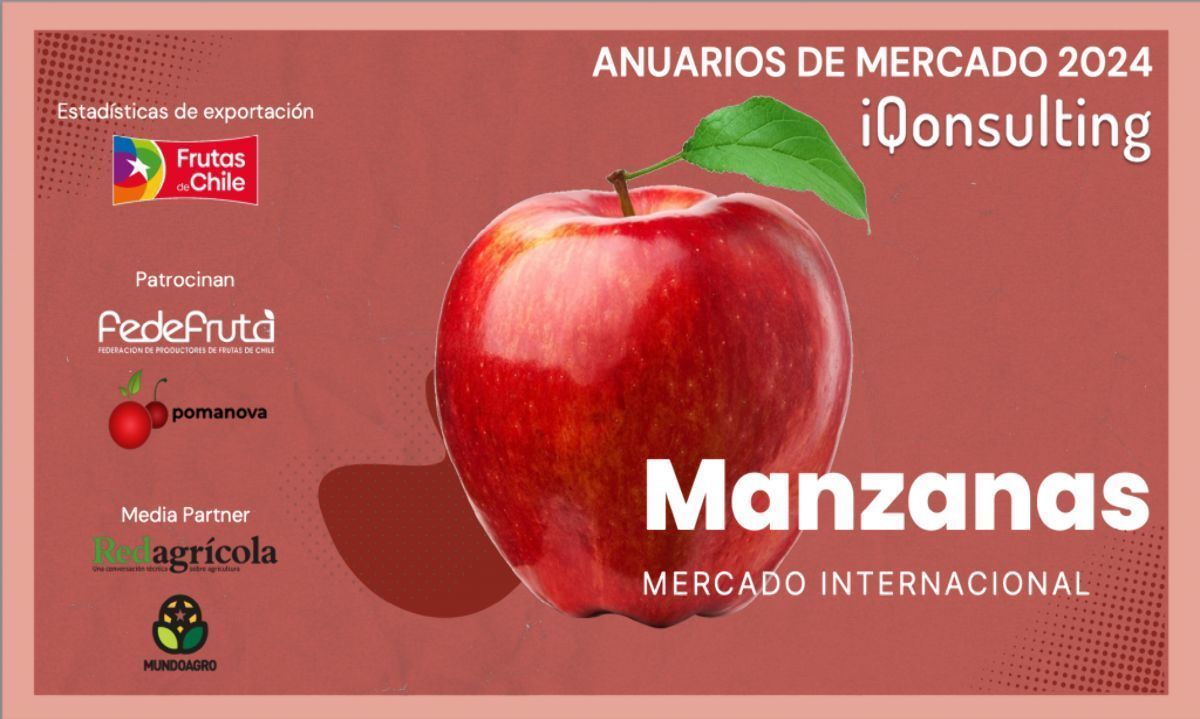 Manzanas: Experimentan una ligera disminución del 0,6% en 2023