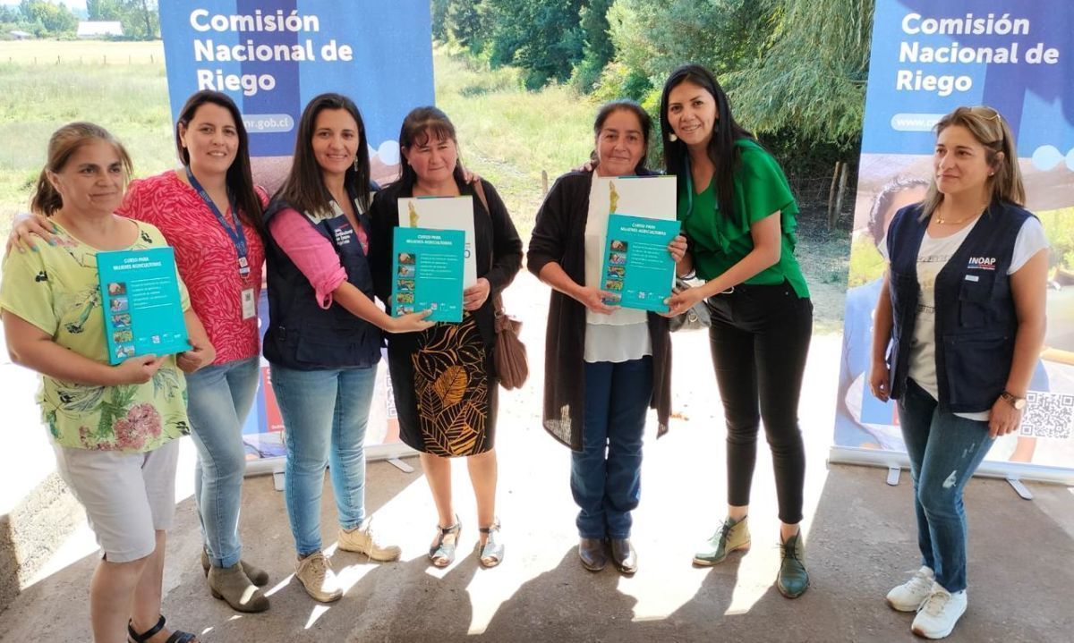 CNR bonifica a pequeñas agricultoras de Biobío