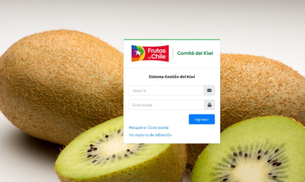 Sistema de gestión del kiwi para apoya a los productores