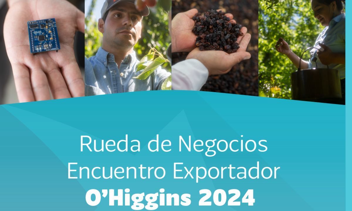 Inscríbete: Encuentro Exportador de la Región de O'Higgins 2024