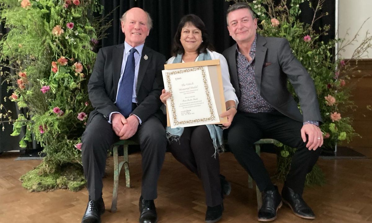 Mónica Musalem: Primera latinoamericana que gana el premio Veitch Memorial Medal de la Royal Horticultural Society
